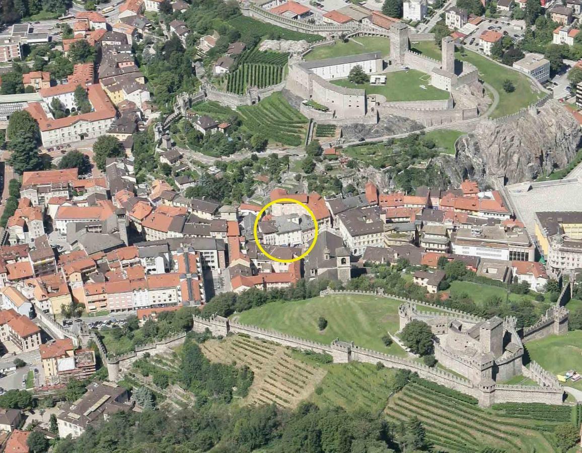 Bellinzona Piazza Collegiata Daire Dış mekan fotoğraf